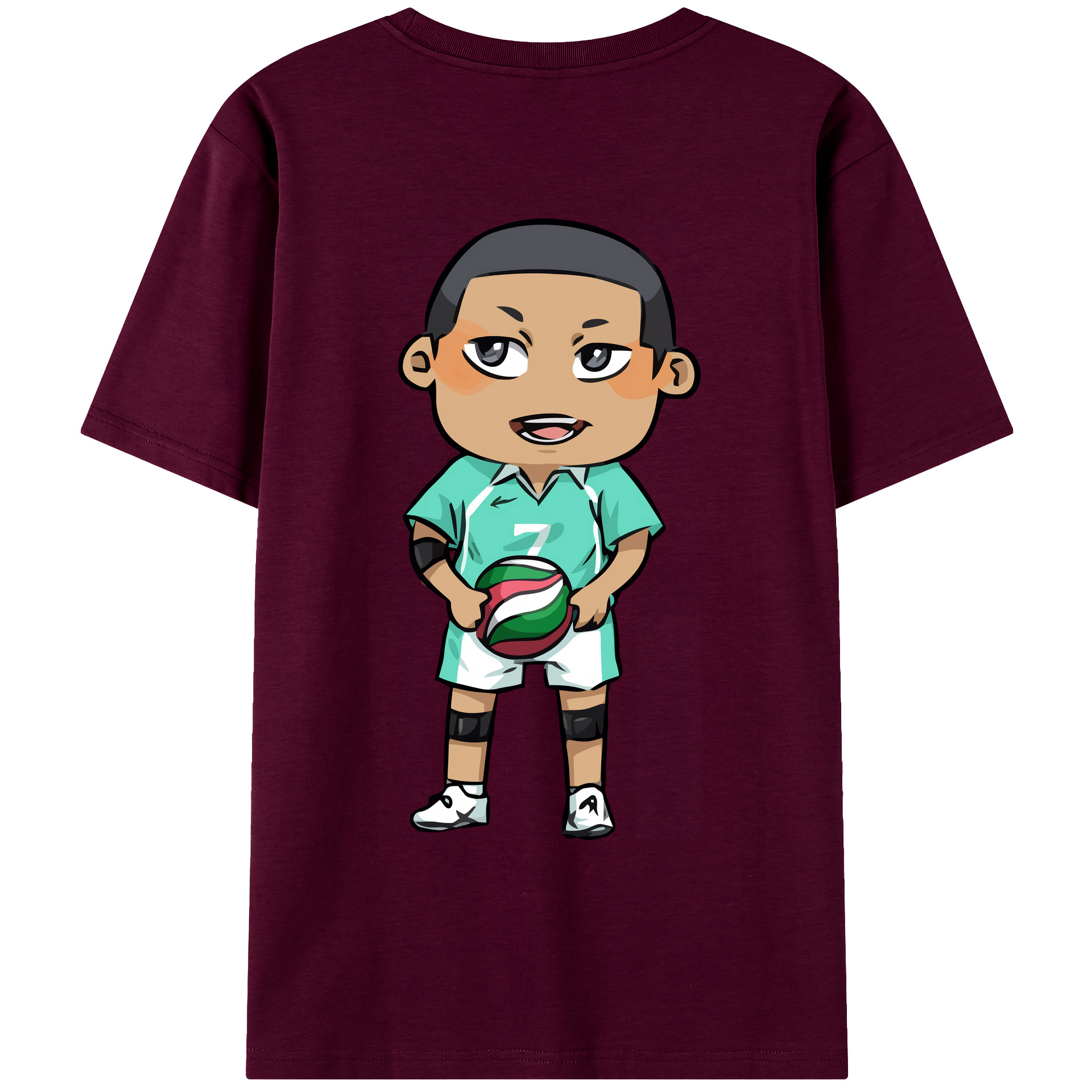 （画像用） ハイキュー!! Haikyu!! レディース半袖Tシャツ(バックプリント)